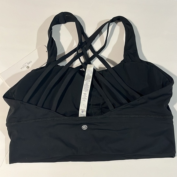 CRZ YOGA Black Racerback Bra Intimates - Picture 7 of 7